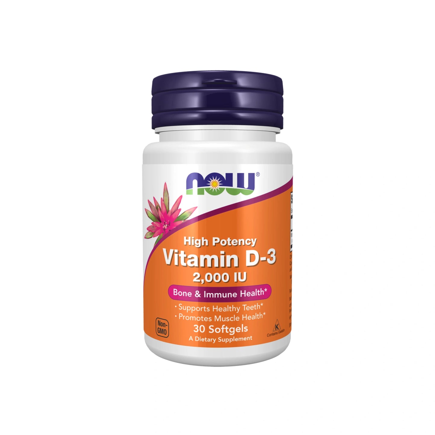 NOW Vitamin D-3 2,000 IU