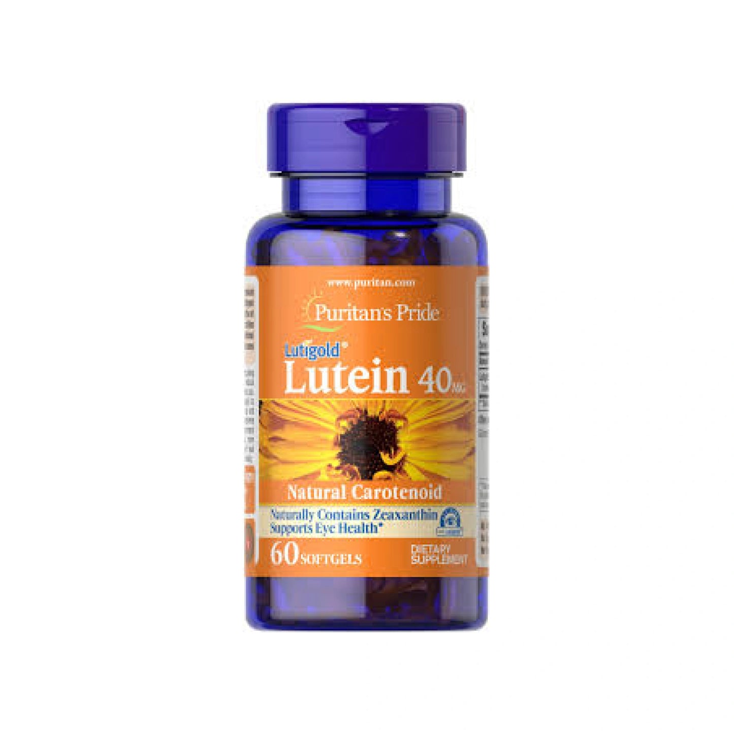 Puritan's Pride Lutein with Zeaxanthin 40mg