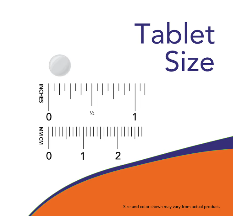 NOW Folic Acid with B-12 800mcg, 250 tablets
