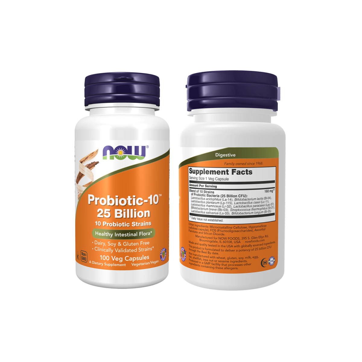 NOW Foods Probiotic-10 25 billion