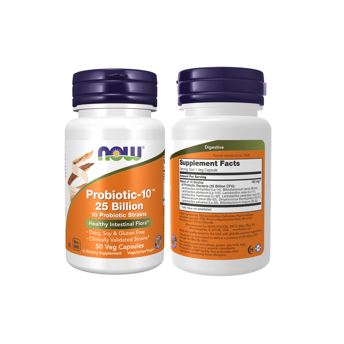 NOW Foods Probiotic-10 25 billion