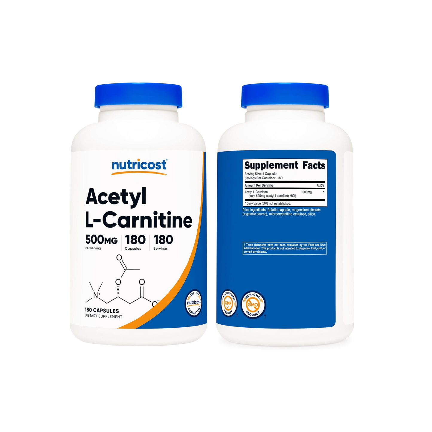 Nutricost Acetyl L-Carnitine 500mg