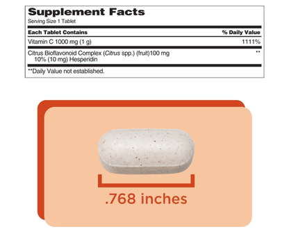 Kirkland Signature Vitamin C 1000mg, 500 tablets