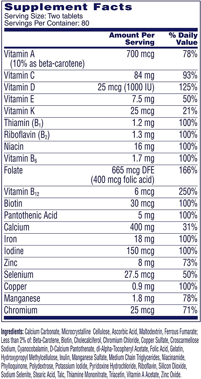 One a Day Multivitamins Petites for Women, 150 tablets