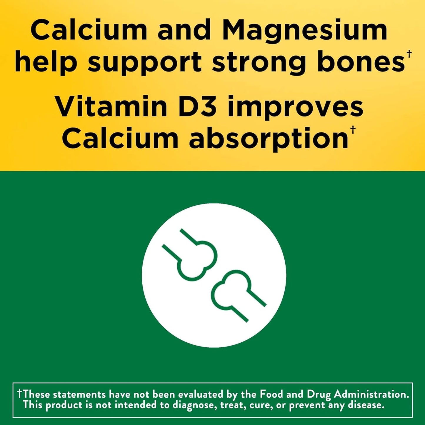 Nature Made Calcium, Magnesium and Zinc, 300 tablets