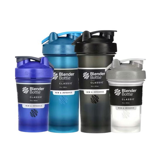 BlenderBottle Classic V2 Shaker Bottle – Leak-Proof Protein & Supplement Mixer with BlenderBall® Wire Whisk