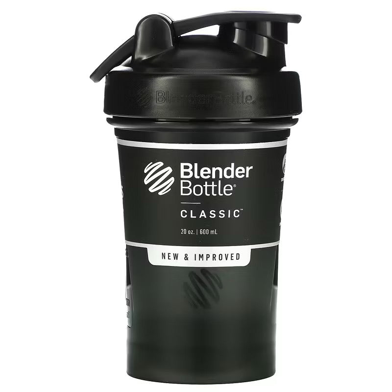 BlenderBottle Classic V2 Shaker Bottle – Leak-Proof Protein & Supplement Mixer with BlenderBall® Wire Whisk