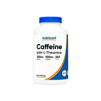 Nutricost Caffeine with L-Theanine 100mg