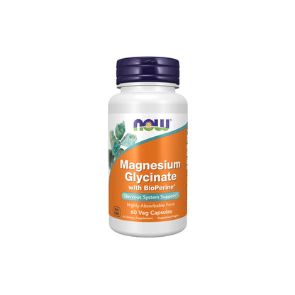 NOW Foods Magnesium Glycinate with Bioperine