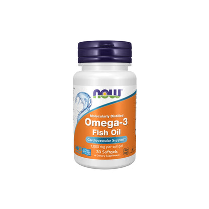 NOW Foods Omega-3 Fish Oil, 180 EPA / 120 DHA, 1000mg