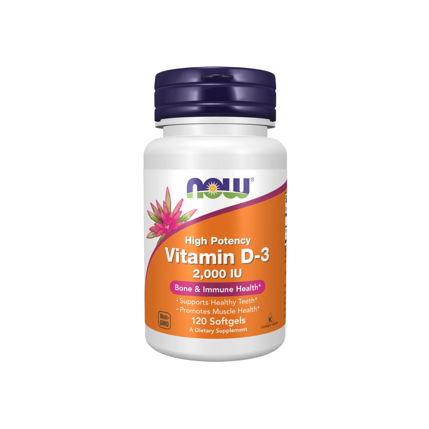 NOW Vitamin D-3 2,000 IU