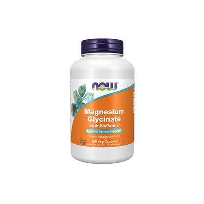 NOW Foods Magnesium Glycinate with Bioperine