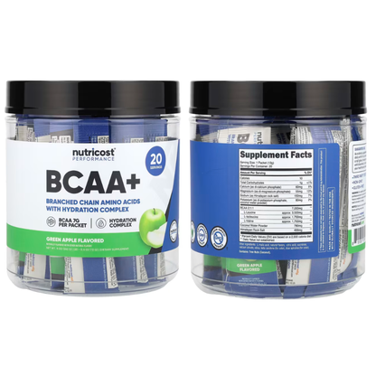 Nutricost Performance BCAA+, 20 sticks