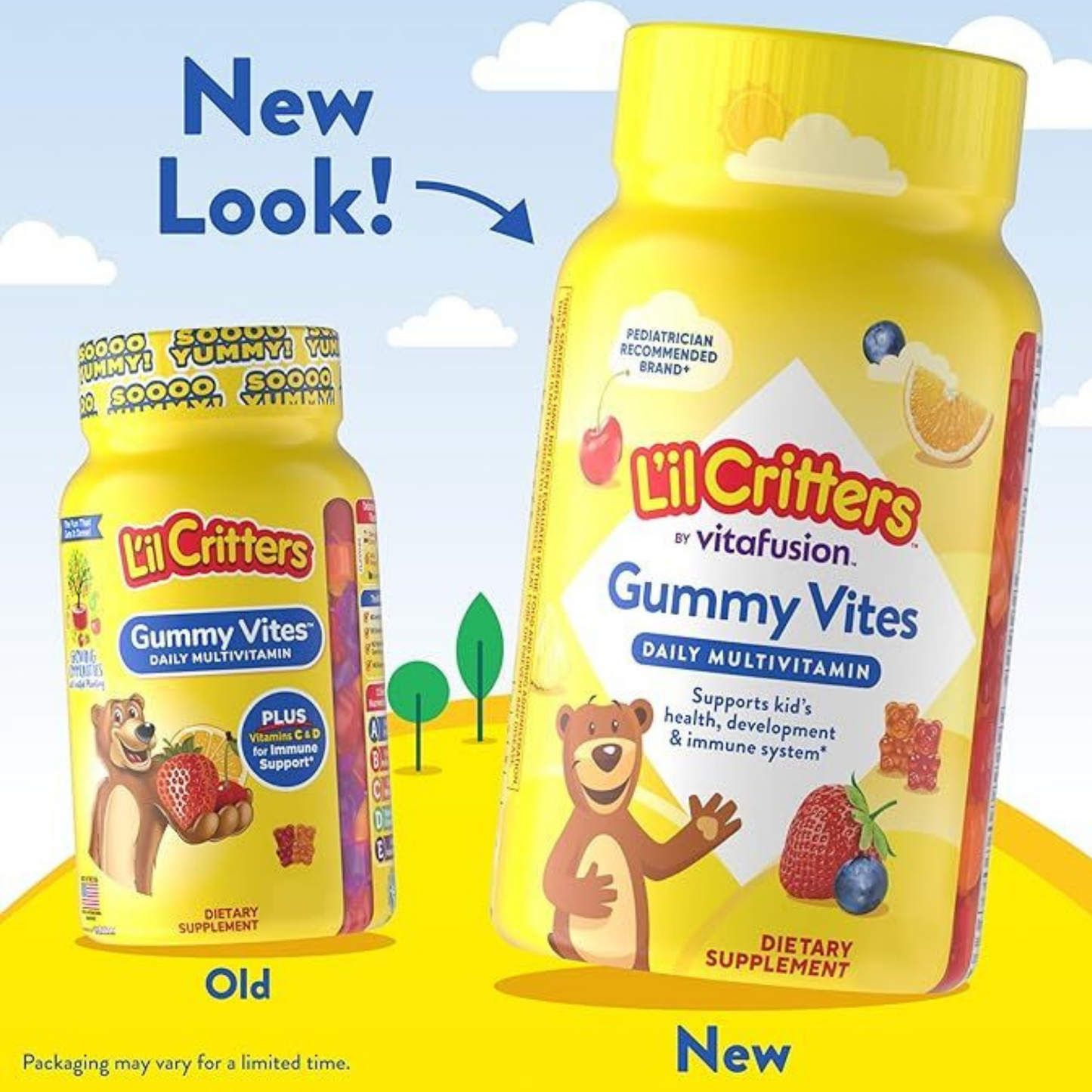 L'il Critters Gummy Vites, 300 Gummy Bears