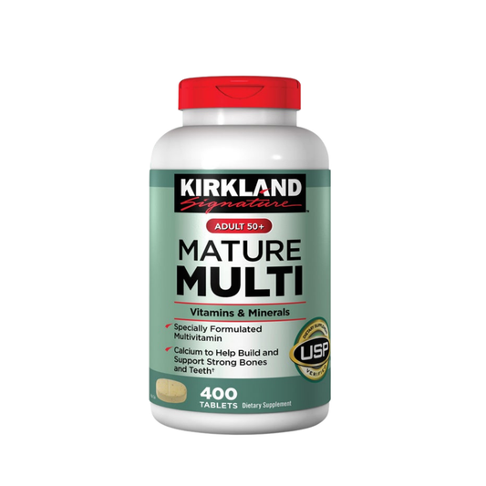 Kirkland Mature Multivitamins 50+, 400 tablets
