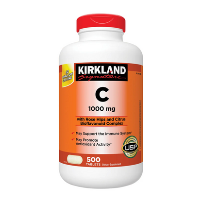 Kirkland Signature Vitamin C 1000mg, 500 tablets