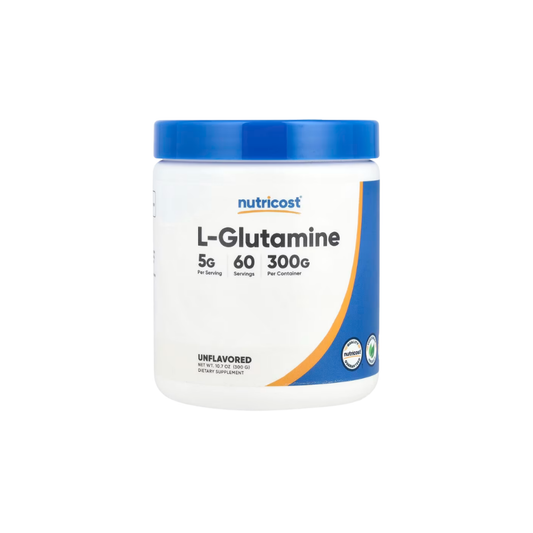 Nutricost L-Glutamine Powde 300g, Unflavoured, 10.7oz