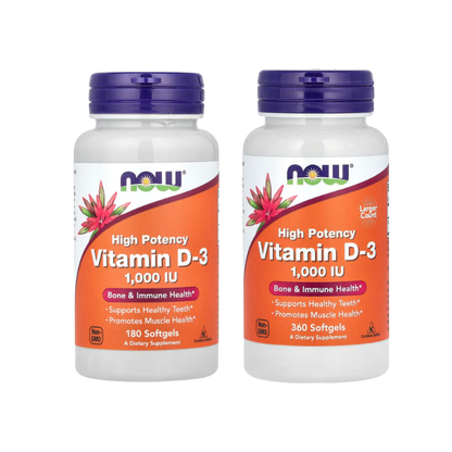 NOW Vitamin D3 1000 IU