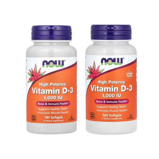 NOW Vitamin D3 1000 IU