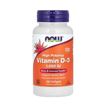 NOW Vitamin D3 1000 IU