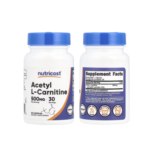 Nutricost Acetyl L-Carnitine 500mg