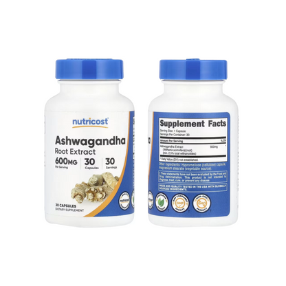 Nutricost Ashwagandha Root 600mg