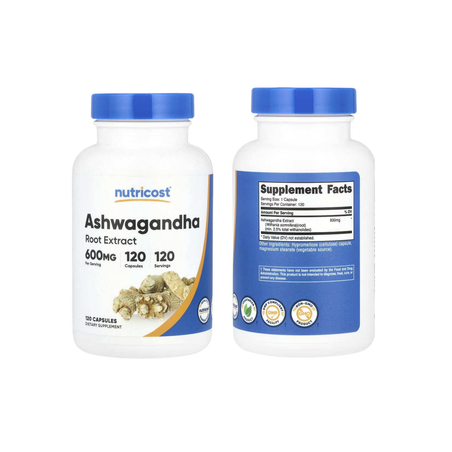 Nutricost Ashwagandha Root 600mg