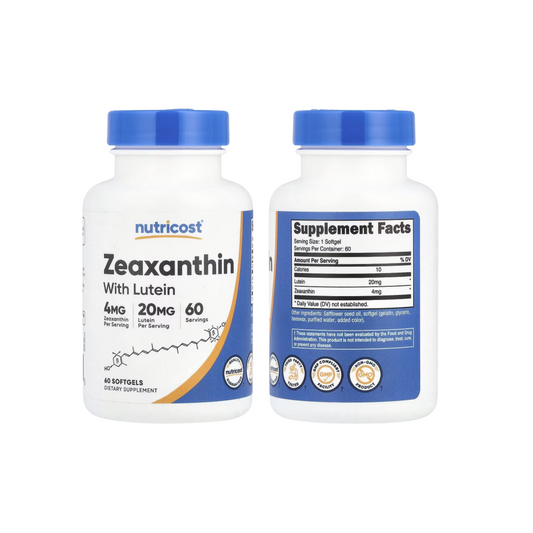 Nutricost Lutein 20mg with Zeaxanthin