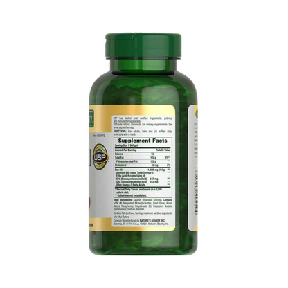 Nature's Bounty Fish Oil 1400mg, 130 Softgels
