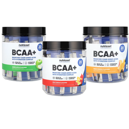 Nutricost Performance BCAA+, 20 sticks
