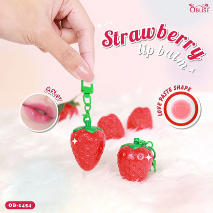 OBUSE Strawberry Magic Lip Balm
