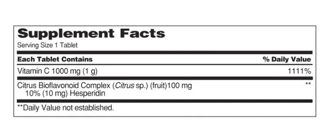 Kirkland Signature Vitamin C 1000mg, 500 tablets