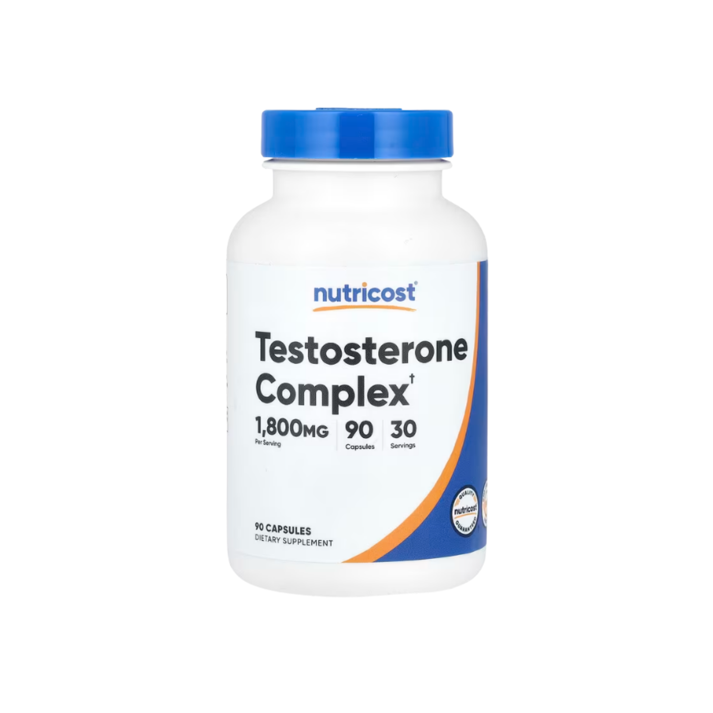 Nutricost Testosterone Complex 1800mg, 90 Capsules – CloverAlley PH