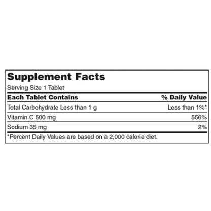 Kirkland Signature Vitamin C 500mg, 500 Tablets