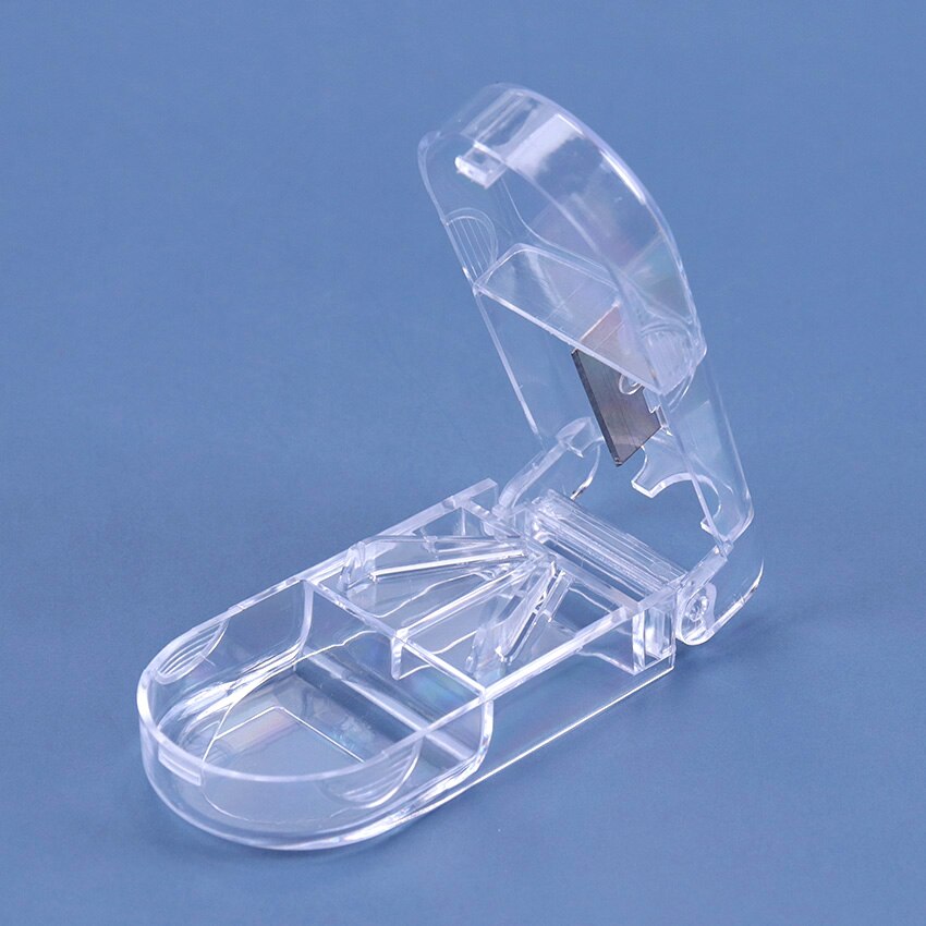 Portable Pill Cutter & Tablet Splitter – Compact Medicine Cutting Box